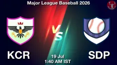 KCR vs SDP Match Result