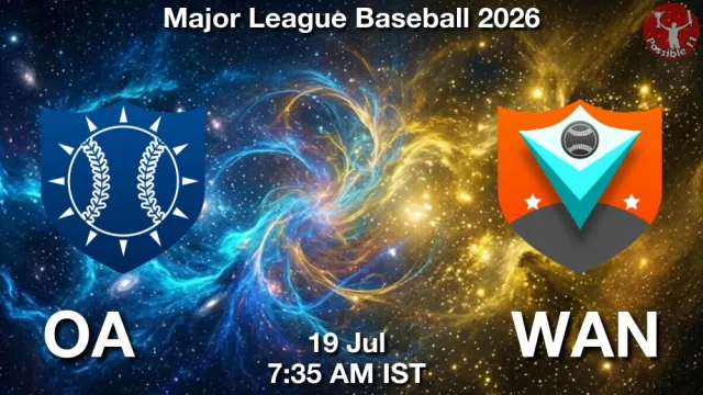 OA vs WAN Match Previews and Baseball Tips