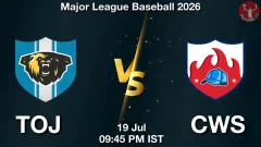 TOJ vs CWS Match Result
