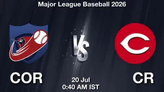 COR vs CR COR vs CR - Major League