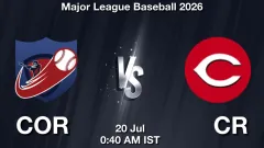 COR vs CR Match Result