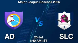 AD vs SLC AD vs SLC - Major League