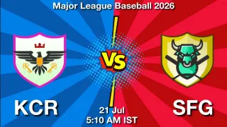 KCR vs SFG KCR vs SFG - Major League
