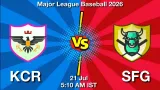 KCR vs SFG Dream11 Prediction, Preview & Updates - <small>Tue, 21 Jul 05:10 AM IST</small>