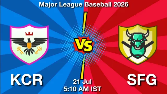 KCR vs SFG Match Previews and Baseball Tips
