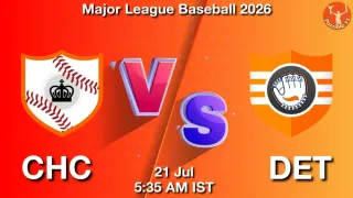 CHC vs DET CHC vs DET - Major League