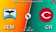 SEM vs CR Match Result