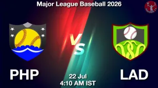 PHP vs LAD PHP vs LAD - Major League