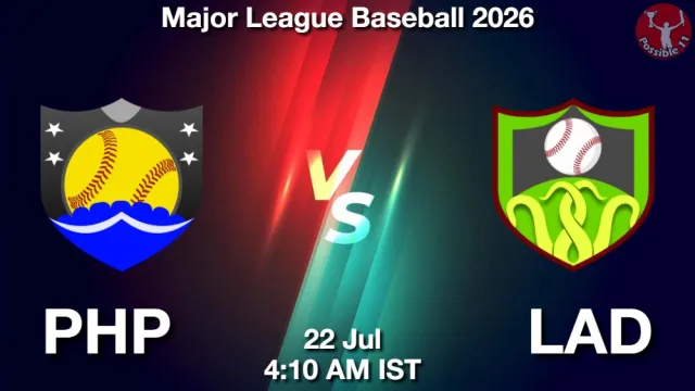 PHP vs LAD Match Previews and Baseball Tips
