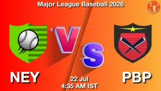 NEY vs PBP NEY vs PBP - Major League