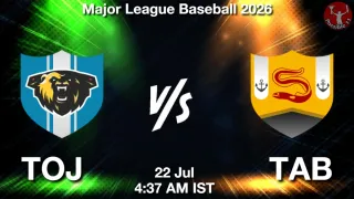 TOJ vs TAB TOJ vs TAB - Major League