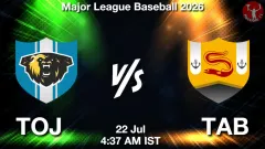 TOJ vs TAB Match Result