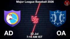 AD vs OA Match Result