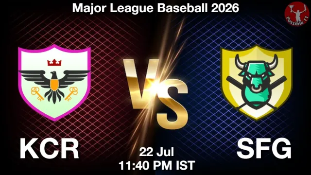 KCR vs SFG Match Previews and Baseball Tips