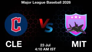 CLE vs MIT - Major League