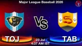 TOJ vs TAB Dream11 Prediction, Preview & Updates - <small>Thu, 23 Jul 04:37 AM IST</small>