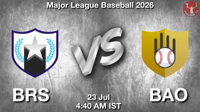 BRS vs BAO Match Previews and Baseball Tips
