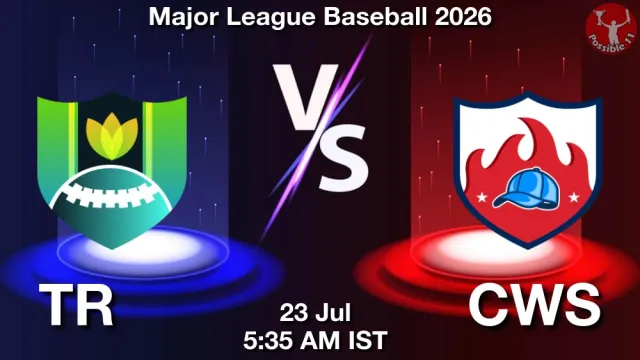 TR vs CWS Match Previews and Baseball Tips