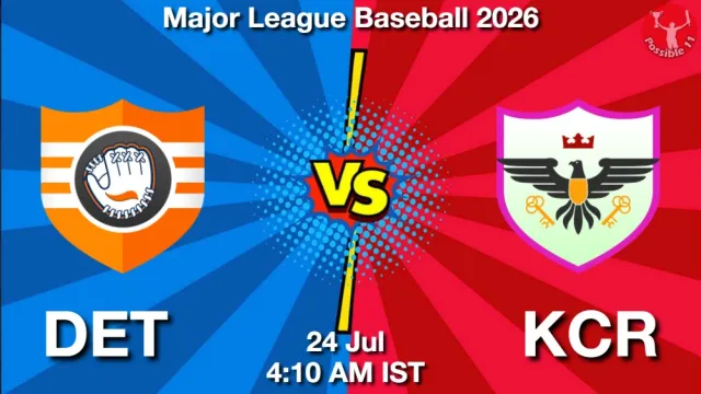 DET vs KCR Match Previews and Baseball Tips
