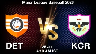 DET vs KCR - Major League