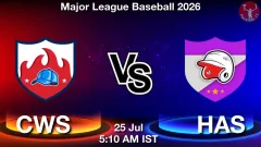 CWS vs HAS Match Result