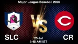 SLC vs CR Dream11 Prediction, Preview & Updates - <small>Sat, 25 Jul 05:45 AM IST</small>