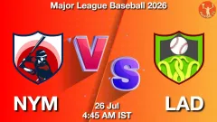 NYM vs LAD Match Result