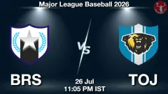 BRS vs TOJ Match Result