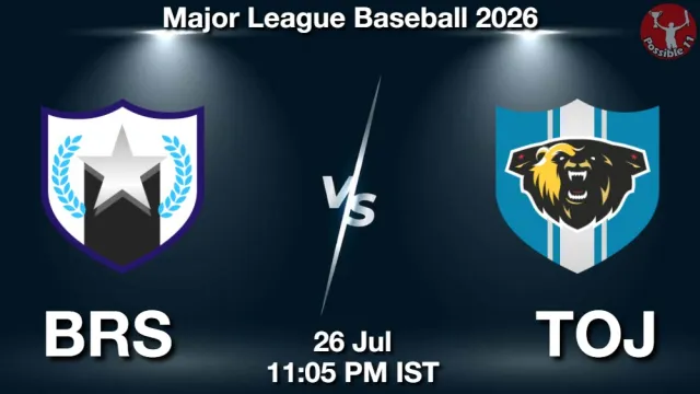 BRS vs TOJ Match Previews and Baseball Tips