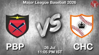 PBP vs CHC - Major League