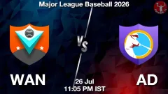 WAN vs AD Match Result
