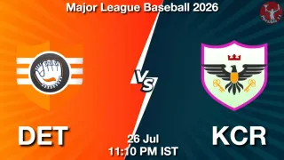 DET vs KCR - Major League