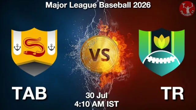 TAB vs TR Match Previews and Baseball Tips