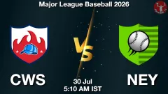 CWS vs NEY Match Result