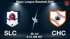 SLC vs CHC Match Result