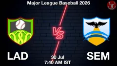 LAD vs SEM Match Result