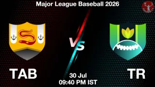 TAB vs TR TAB vs TR - Major League