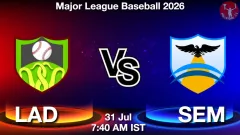 LAD vs SEM Match Result