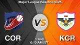 COR vs KCR Dream11 Prediction, Preview & Updates - <small>Sat, 01 Aug 06:10 AM IST</small>