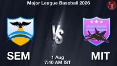 SEM vs MIT Match Result