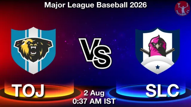 TOJ vs SLC Match Previews and Baseball Tips