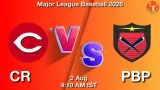 CR vs PBP Dream11 Prediction, Preview & Updates - <small>Sun, 02 Aug 04:10 AM IST</small>