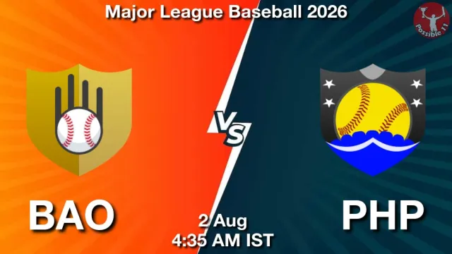 BAO vs PHP Match Previews and Baseball Tips
