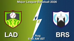 LAD vs BRS Match Result