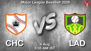 CHC vs LAD - Major League