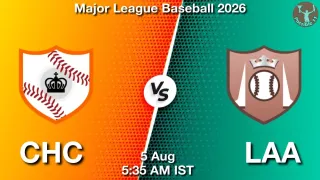 CHC vs LAA - Major League
