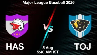 HAS vs TOJ - Major League