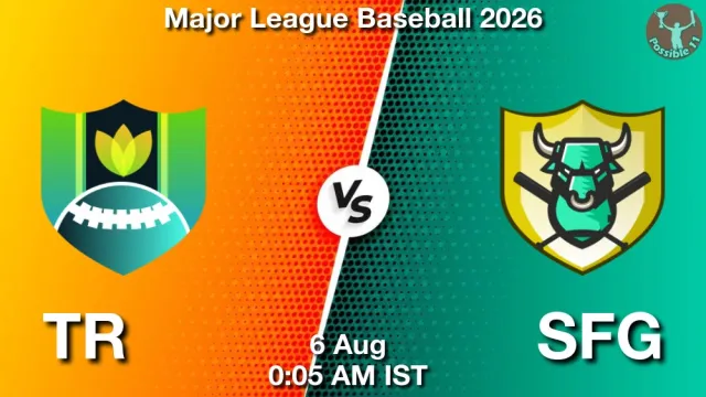 TR vs SFG Match Previews and Baseball Tips