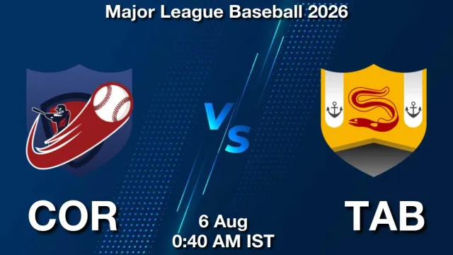 COR vs TAB Match Previews and Baseball Tips