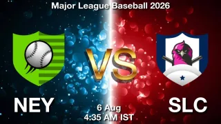 NEY vs SLC NEY vs SLC - Major League